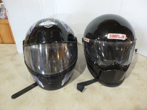 2 Full Face Helmets