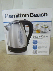 NEW Hamilton Beach Electric Kettle