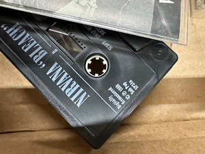 Vintage NIRVANA Cassette Tapes incl BLEACH &amp UNPLUGGED