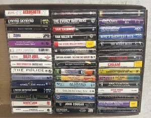 45 Cassette Tapes of Rock &amp Metal
