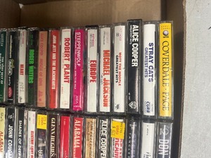 45 Cassette Tapes of Rock &amp Metal