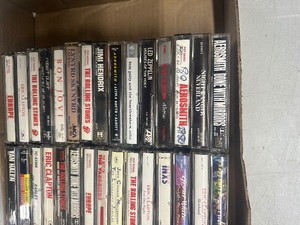 45 Cassette Tapes of Rock &amp Metal