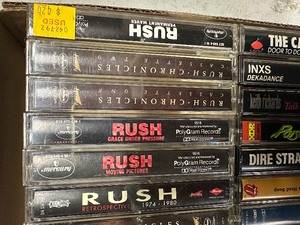 50 Cassette Tapes of Rock &amp Metal