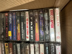62 Cassette Tapes of Rock &amp Metal