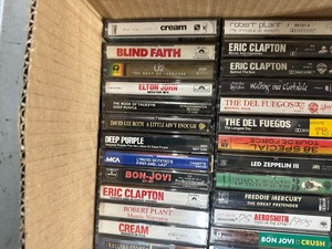 62 Cassette Tapes of Rock &amp Metal