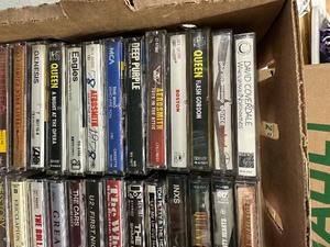 46 Cassette Tapes - Rock &amp Metal