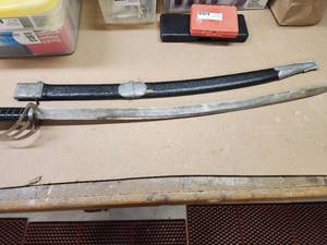 lot 88 image: Vintage Sword and Scabbard