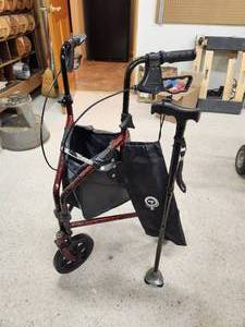 lot 103 image: Winnie Walker and Adjustable Cane