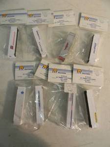 lot 13 image: 8 WALTHERS N SCALE 48 RIBBED CONTAINERS - ALL DIFFERENT #933-34514 - IN PACKAGE - GREAT PIECES - SEE PICTURES