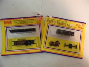 lot 52 image: 2 - MICRO-TRAINS LINE N SCALE KITS - IN PACKAGE - GREAT PIECES - SEE PICTURES