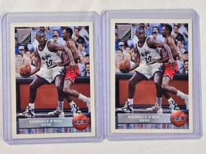 lot 37 image: Lot of 2 Shaquille ONeal Rookie 1993 Upper Deck Future Force No. P43
