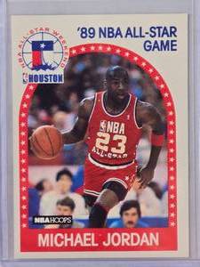 lot 49 image: Michael Jordan 1989 Hoops All-Star Weekend No. 21