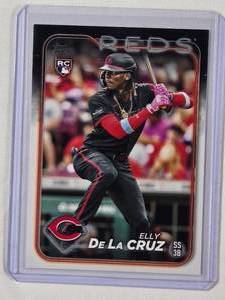 lot 57 image: Elly De La Cruz Rookie 2024 Topps No. 141