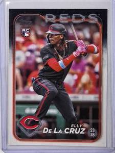lot 61 image: Elly De La Cruz Rookie 2024  Topps No. 141