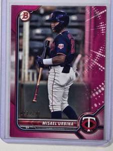 lot 79 image: Misael Urbina 2022 Pink Bowman No. BP-86 Numbered 181299