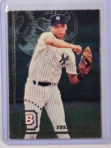 lot 103 image: Derek Jeter Rookie Foil 1994 Topps No. 376