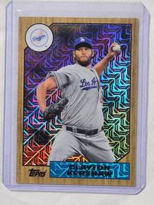 lot 116 image: Clayton Kershaw 2017 Topps Mojo Refractor No. 87-CK