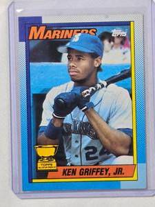 lot 135 image: Ken Griffey Jr. Rookie Cup 1990 Topps No. 336