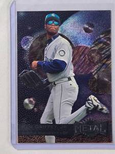 lot 138 image: Ken Griffey Jr. 1996 Metal Universe No. 107