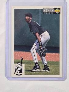 lot 142 image: Michael Jordan MLB Rookie 1994 Upper Deck Collectors Choice No. 23