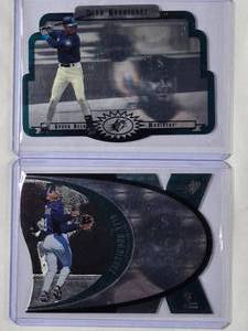 lot 150 image: Lot of 2 Alex Rodriguez Die Cut Cards 1999 Upper Deck SPX No. SPX46 & 1996 Upper Deck SPX No. 57