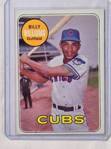lot 193 image: Billy Williams 1969 Topps No. 450 Vintage Baseball Card