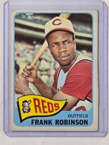 lot 227 image: Frank Robinson 1965 Topps No. 120 Vintage Baseball Card