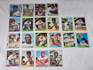lot 234 image: Lot of 20 Vintage Baseball Cards from 1966