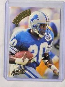 lot 257 image: Barry Sanders 1994 Gold Action Packed No. 30