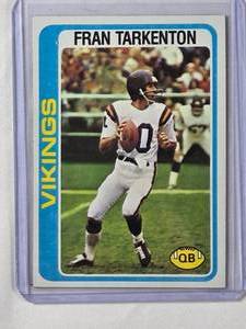 lot 264 image: Fran Tarkenton 1978 Topps No. 100