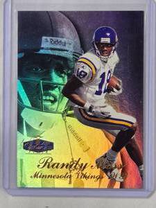 lot 272 image: Randy Moss Rookie 1998 Fleer Flair Showcase
