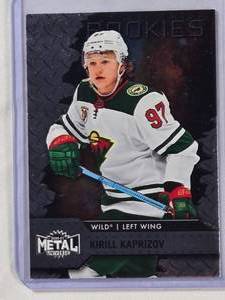 lot 291 image: Kirill Kaprizov Rookie 2020-21 Skybox Metal Universe