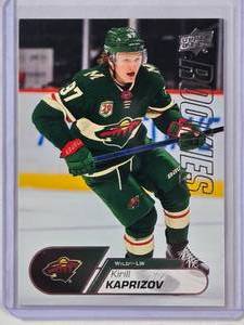 lot 293 image: Kirill Kaprizov Rookie 2020-21 Upper Deck No. 25
