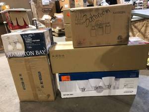 Lot of Assorted Lighting Various Models and Conditions    Customer Returns See Pictures