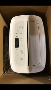 LG 6,000 BTU Portable Air Conditioner Cools 250 Sq. Ft. with Dehumidifier in White    Customer Returns See Pictures