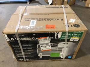 LG 12,000 BTU 115V Window Air Conditioner LW1216ER Cools 550 Sq. Ft. with Remote  Customer Returns See Pictures