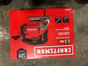 CRAFTSMAN Jig Saw, 6.0-Amp, Corded (CMES612)     Customer Returns See Pictures