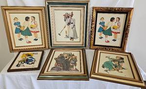 lot 29 image: Norman Rockwell Painting Collection