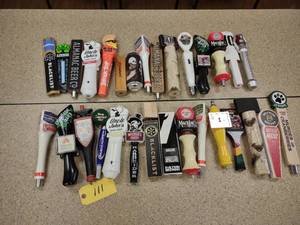 lot 111 image: Approx. (30) Assorted Tap Handles...