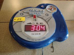 lot 28 image: Michelob Ultra, Clock Works, But Do...