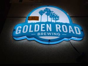 lot 50 image: Golden Road LED Light, Works...