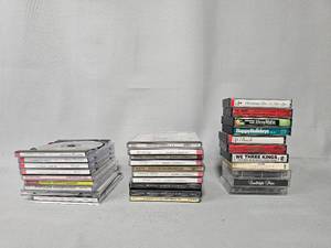 lot 76 image: Lot of Various CDs and Cassette Tapes