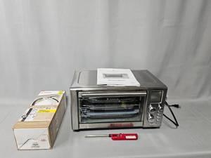 lot 90 image: Power Air Fryer w Instruction Manuel & Fire Extinguisher in Orig Box