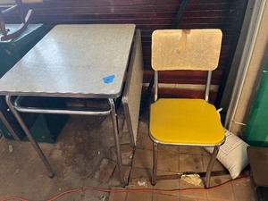 Table and chair