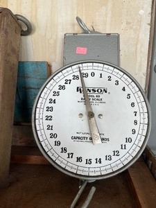 Vintage scales