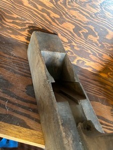Vintage wood plane