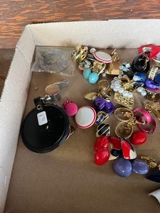 Flat of jewelry