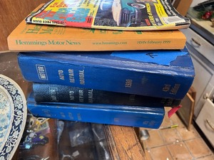 Vintage auto manuals