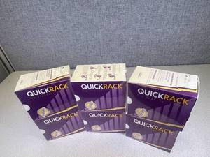 lot 54 image: 6 Boxes - Quickrack Tip Transfer System Fisherbrand Pipet Tips 200ul
