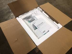 lot 19 image: LG 5,000 BTU 115V Window Air Conditioner Cools 150 Sq. Ft. in White Customer Returns See Pictures